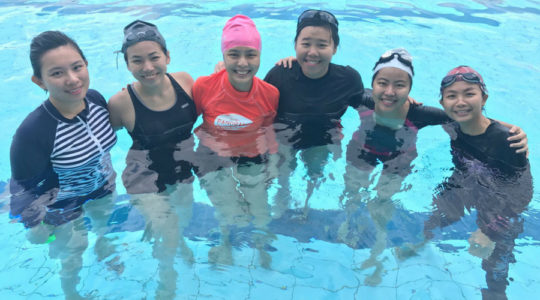 ladies swimming lessons singapore